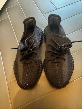 Yeezy Boost 350 V2 Triple Black Athletic Sneakers